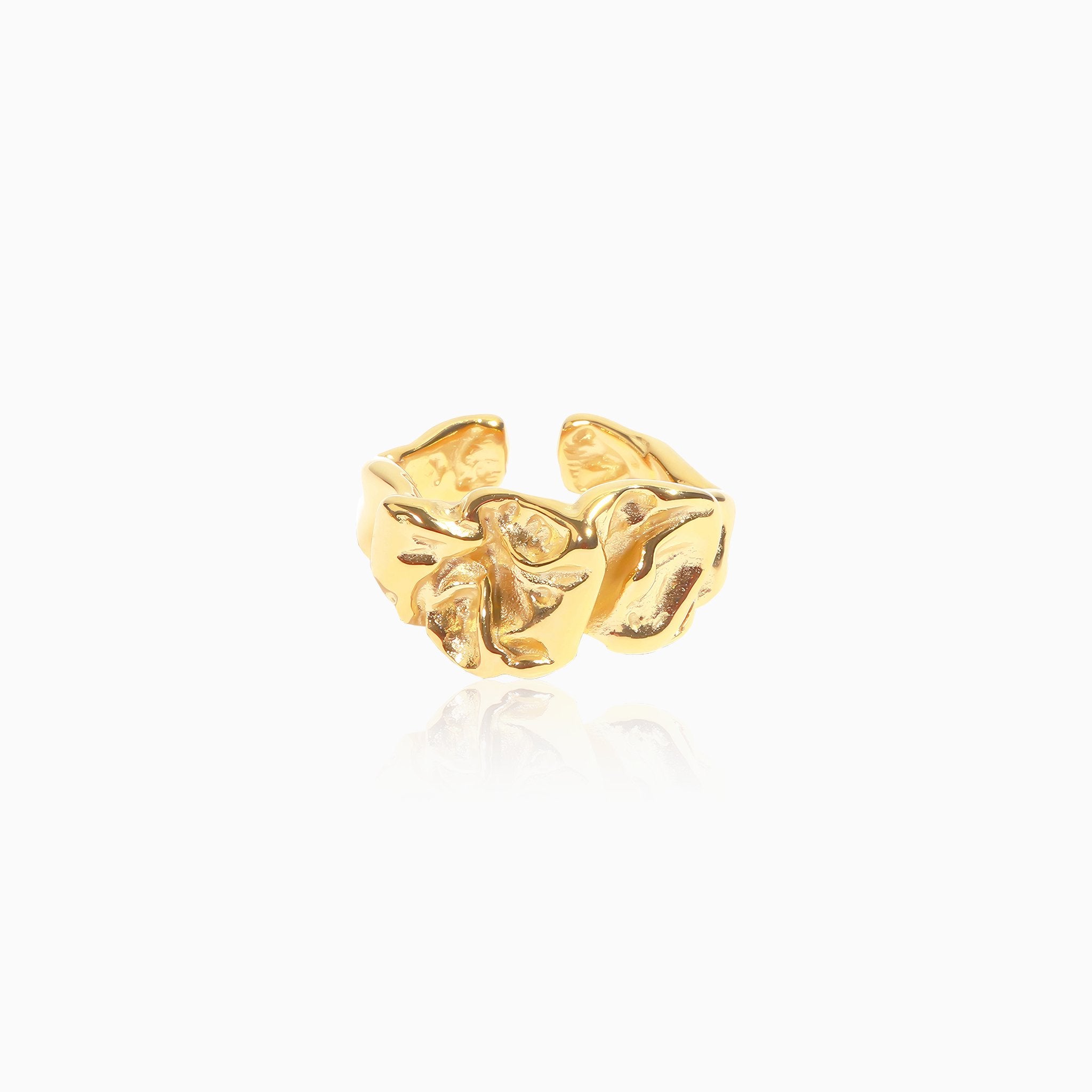 Lava Design All-Match Ring - Nobbier - Ring - 18K Gold And Titanium PVD Coated Jewelry