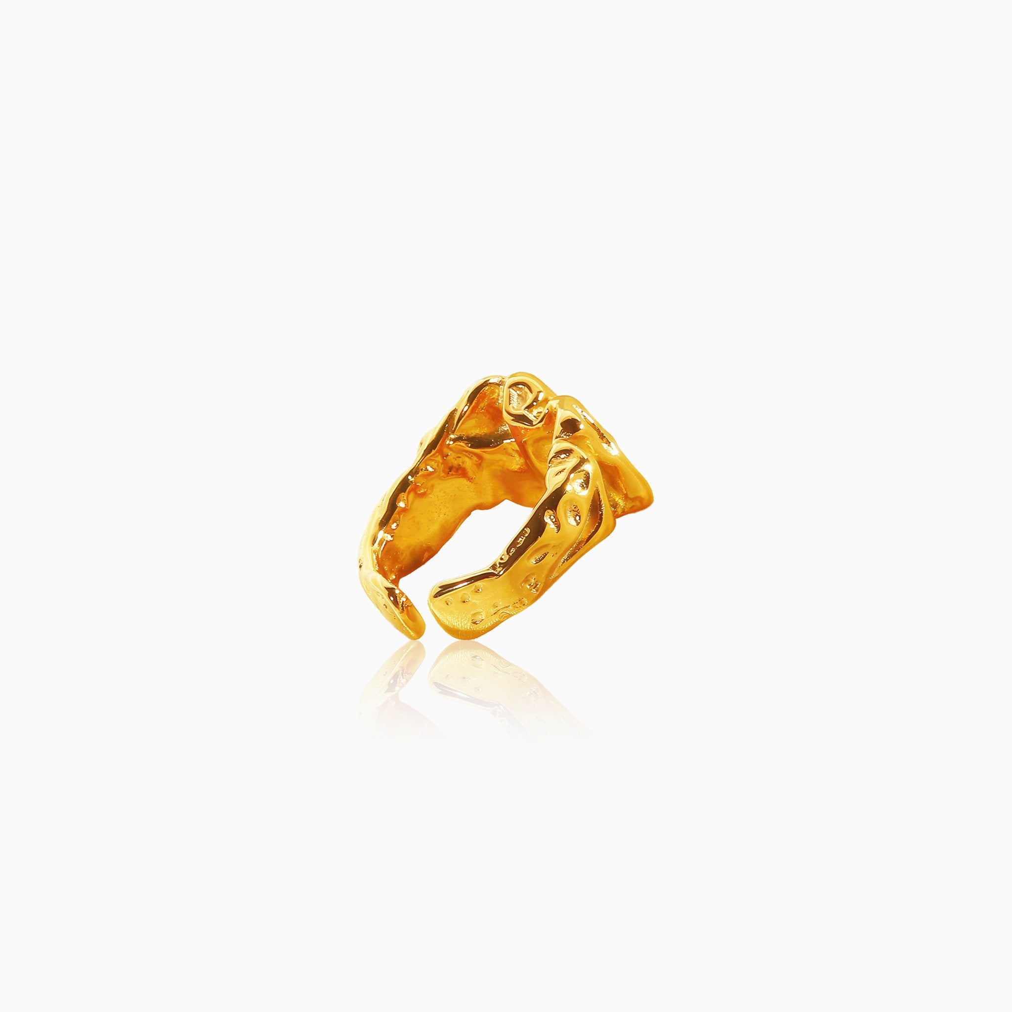 Lava Design All-Match Ring - Nobbier - Ring - 18K Gold And Titanium PVD Coated Jewelry