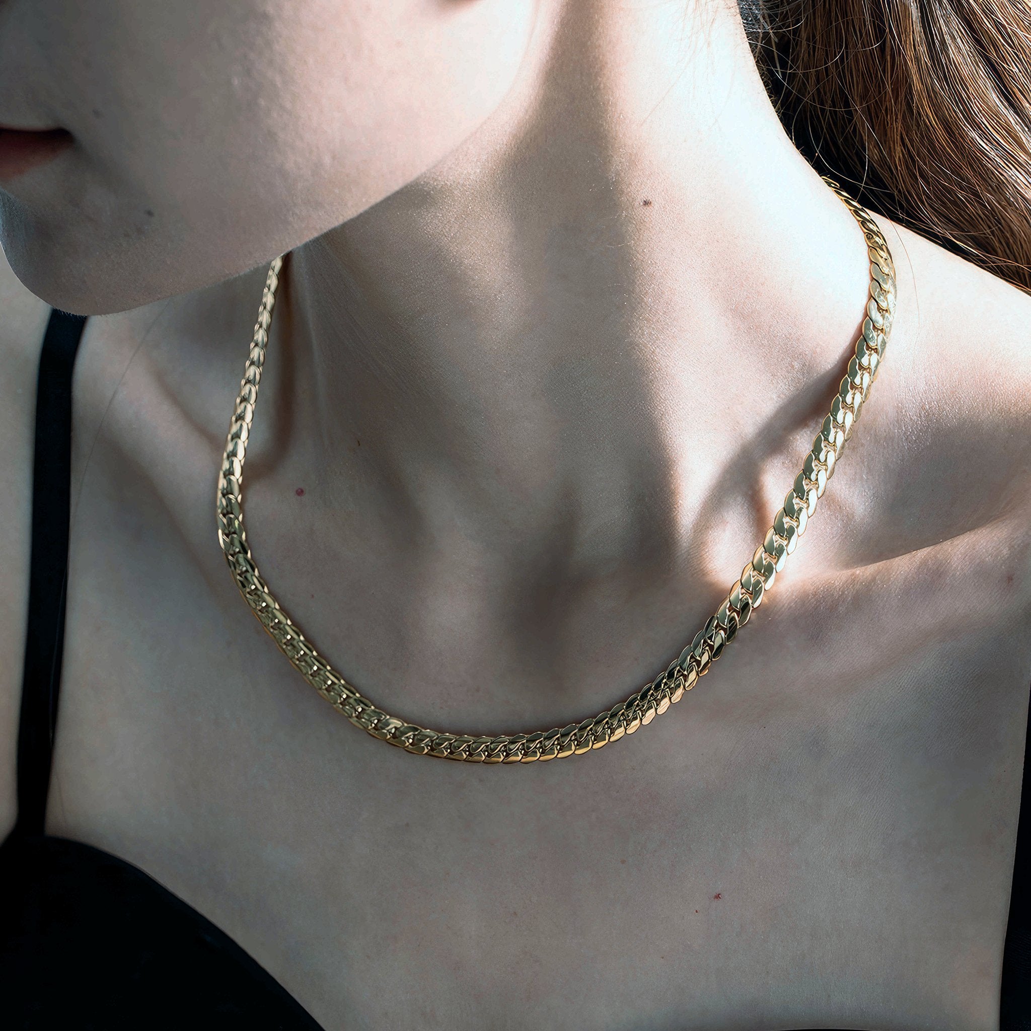 Minimalist Versatile Necklace - Nobbier - Necklace - 18K Gold And Titanium PVD Coated Jewelry