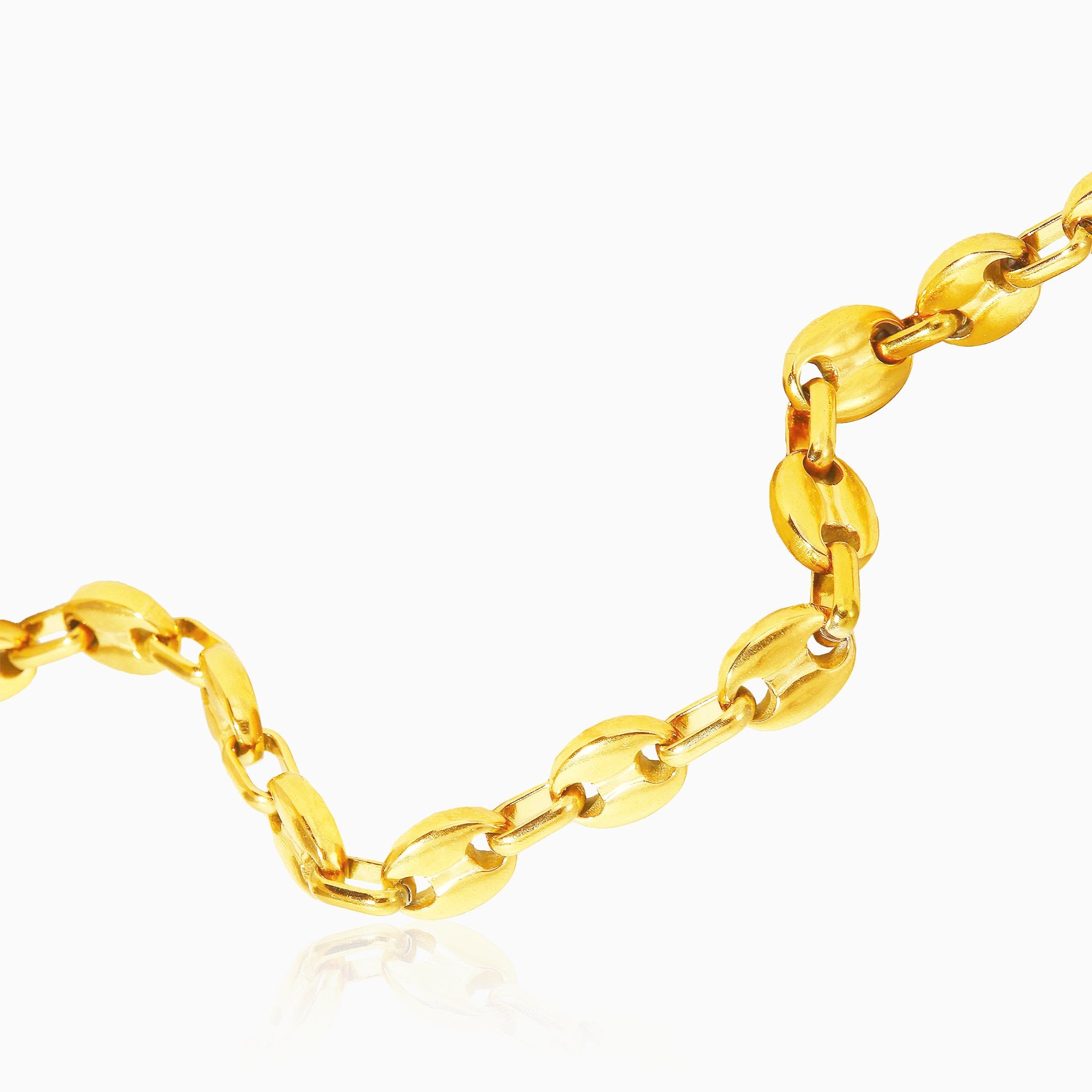 Pig Nose Buckle Anklet - Nobbier - Anklet - 18K Gold And Titanium PVD Coated Jewelry