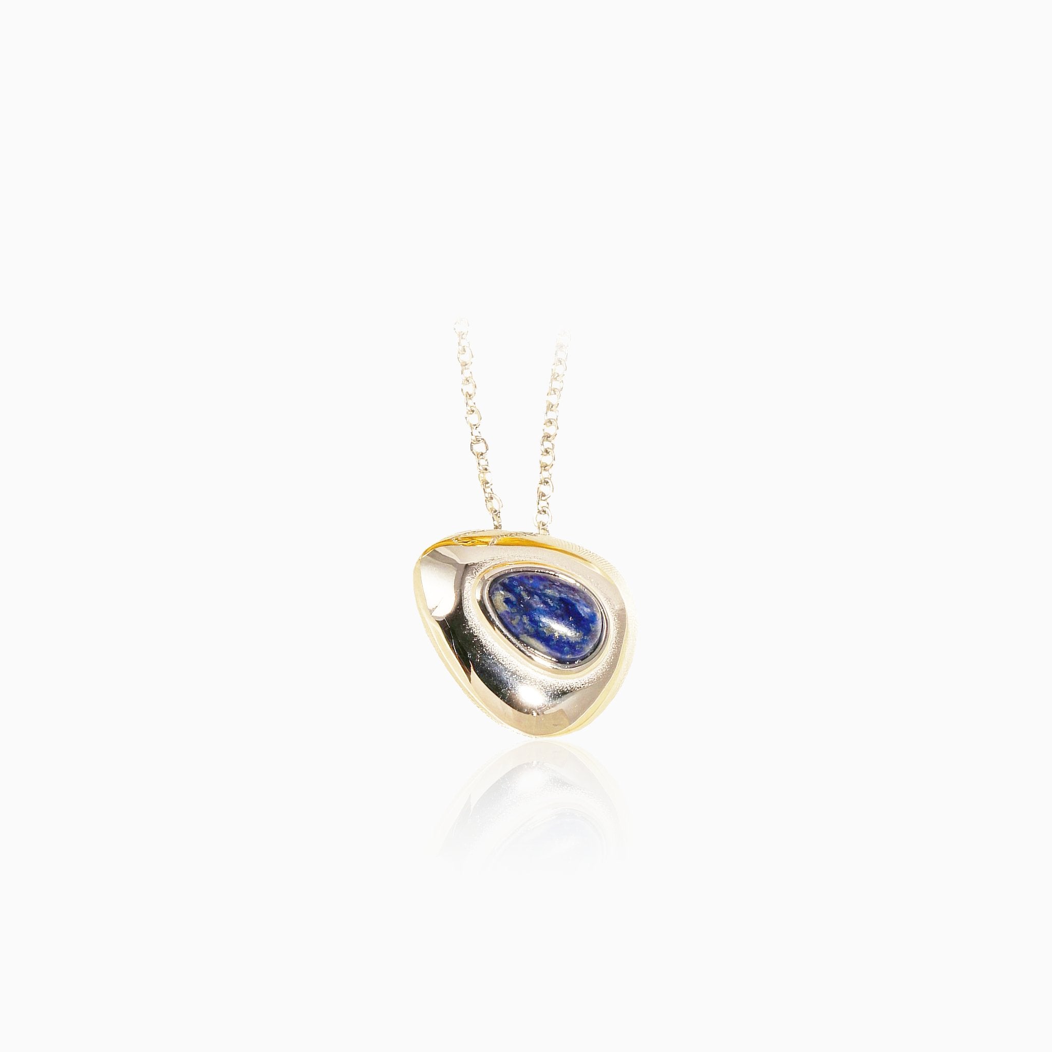 Retro Lapis Lazuli & Pearl Set - Nobbier - Necklace - 18K Gold And Titanium PVD Coated Jewelry