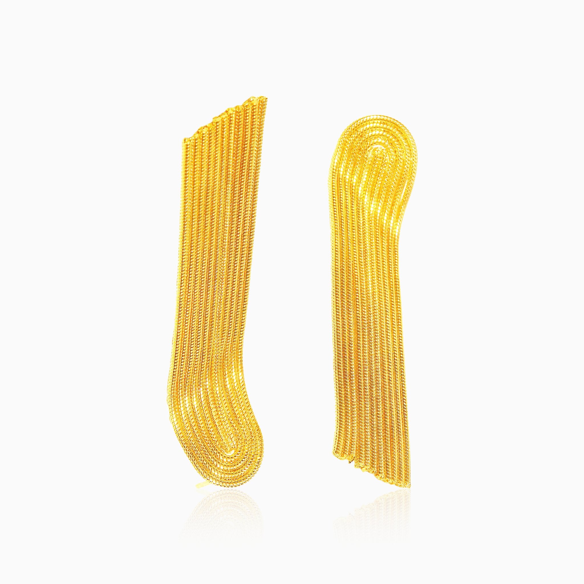 Tassel Design Earrings - Nobbier - Earrings - 18K Gold And Titanium PVD Coated Jewelry