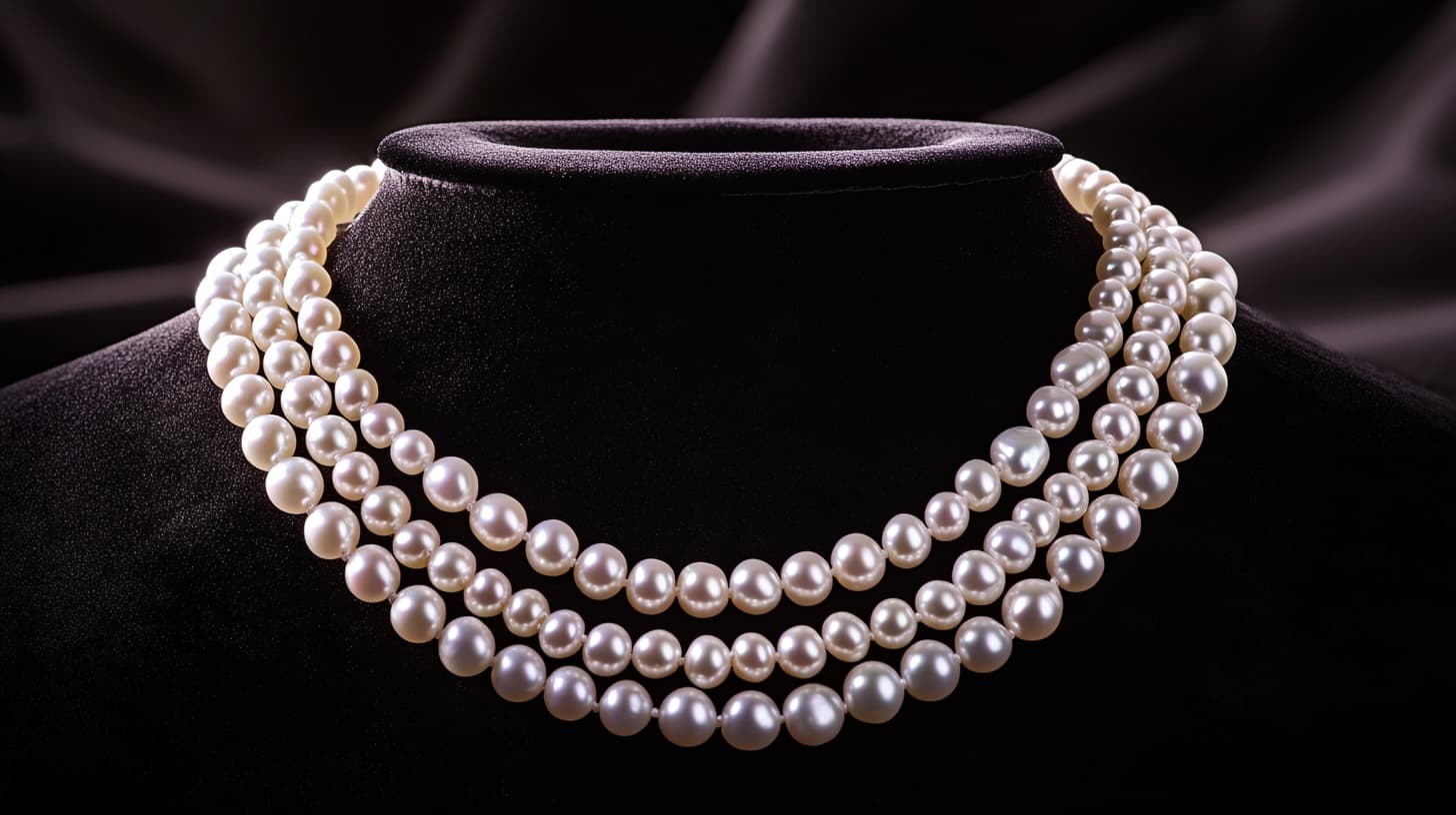 When Did Pearl Necklaces Became Popular?