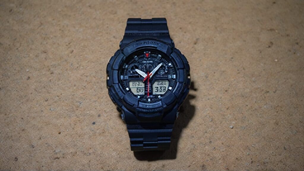 Affordable Japanese Casio G-Shock watch demonstrating superior quality and advanced technology features that beat Swiss alternatives at budget prices