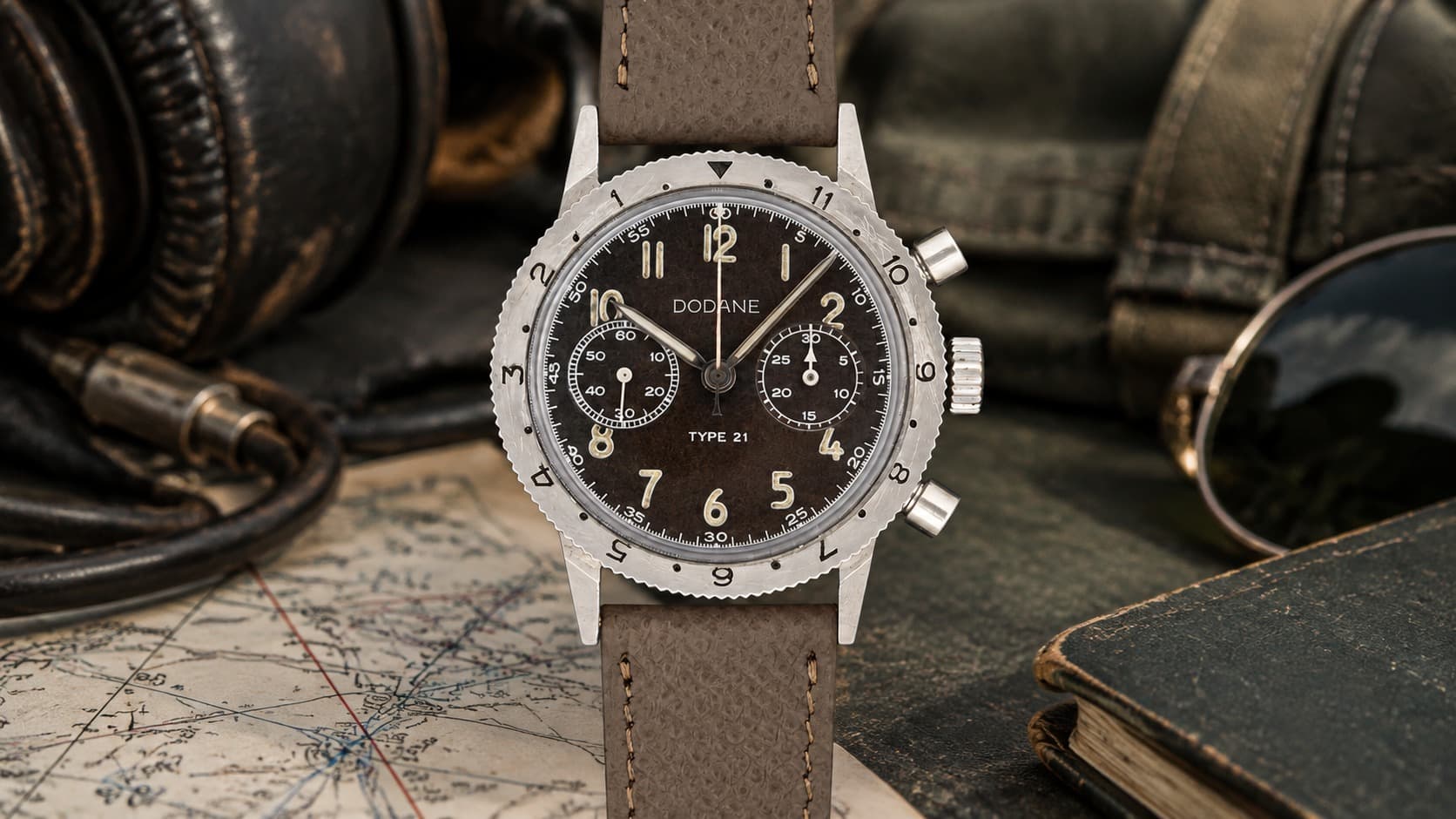 Best Dodane Watches: France's Military Pilot Chronographs