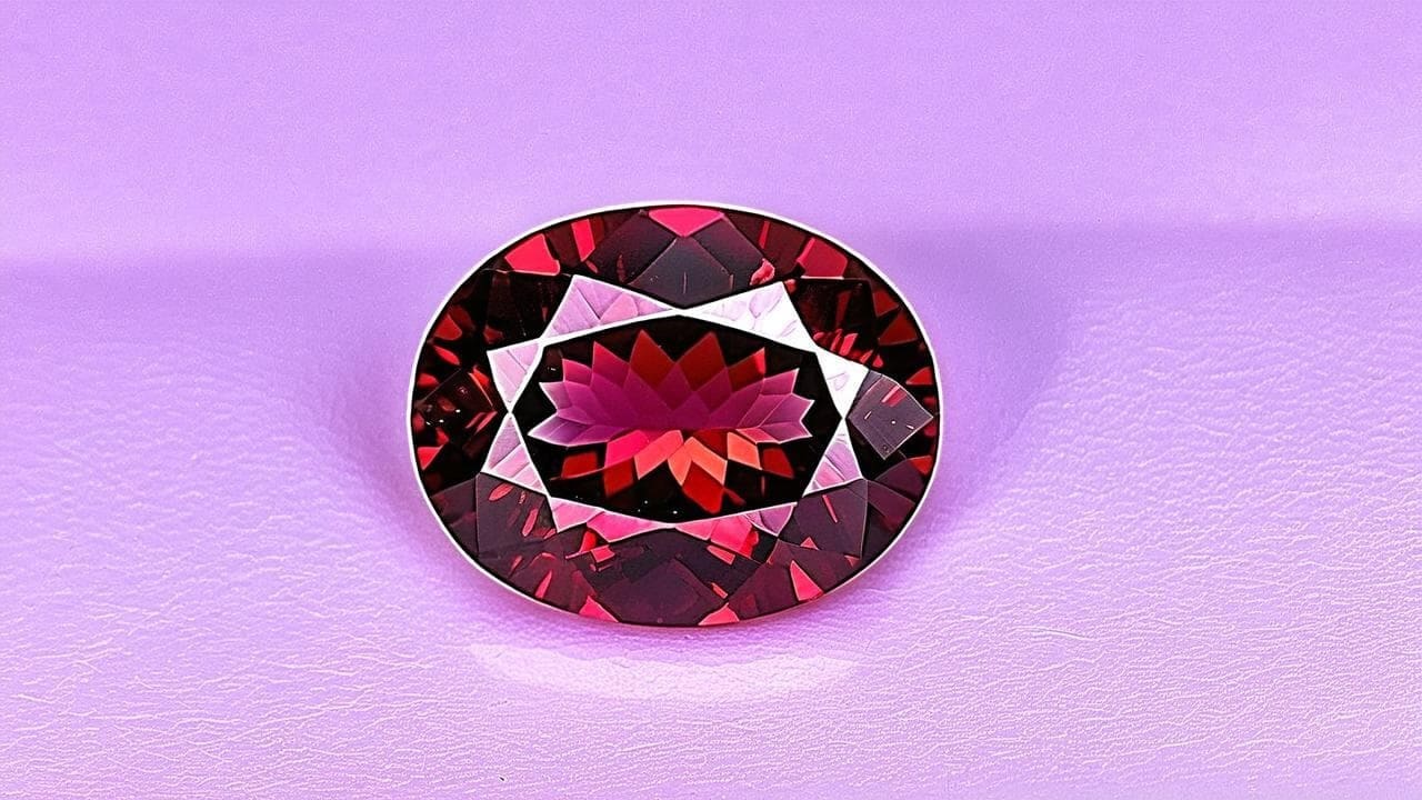 What is Almandine Garnet: Deep Red Gem