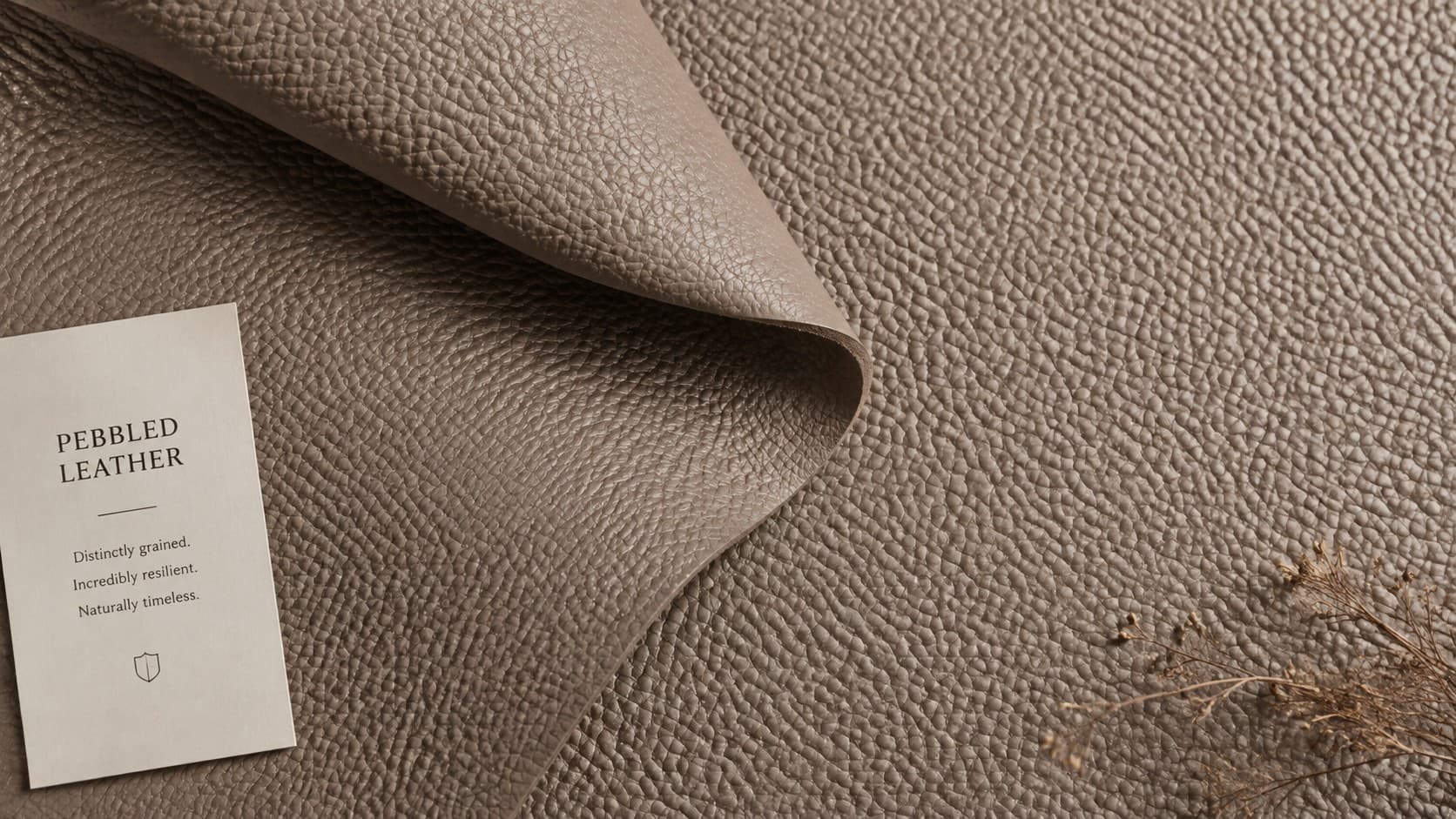 What Is Pebbled Leather? Good for Everyday Scratches