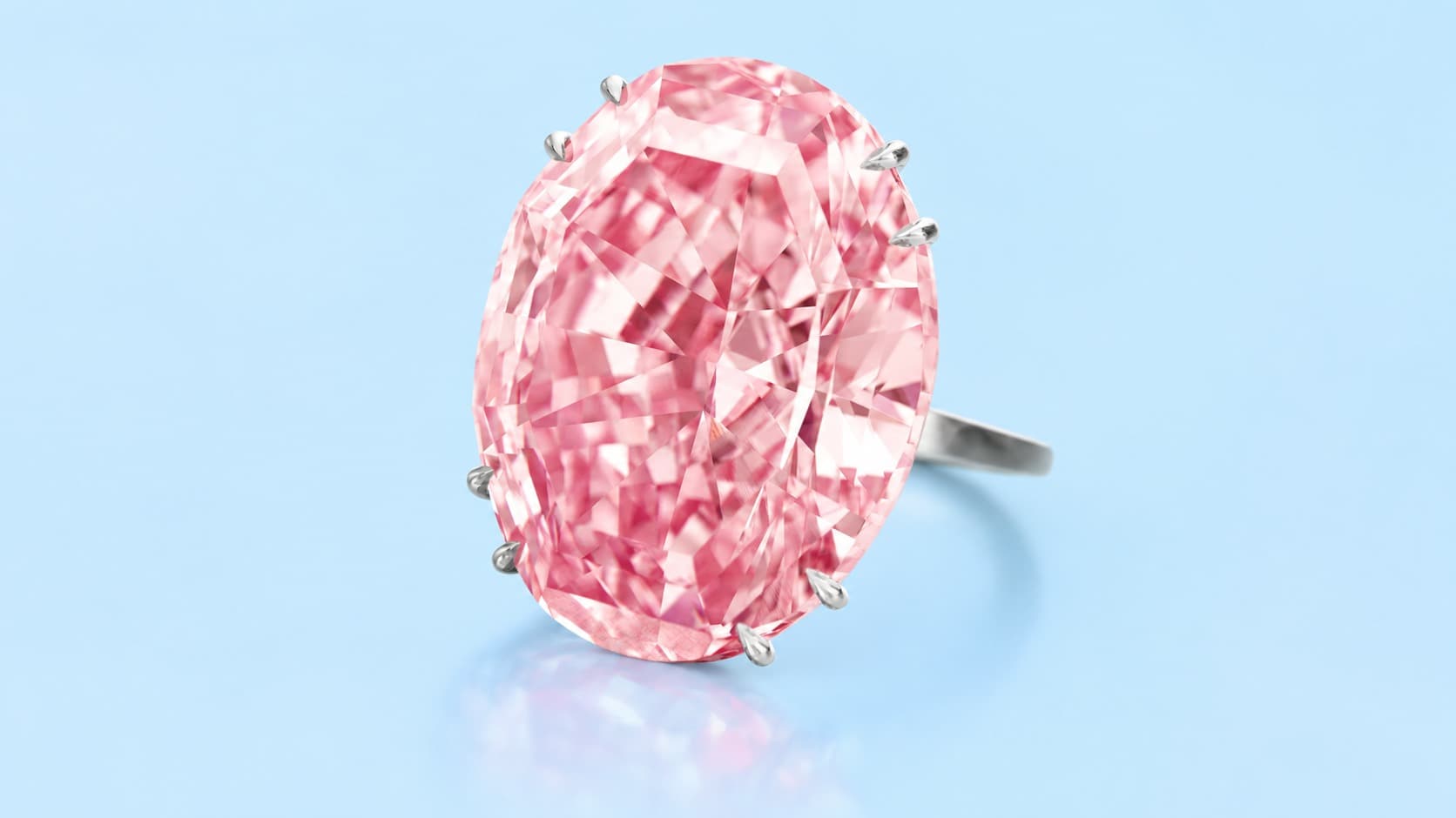 Pink Star diamond ring, the most expensive diamond ever sold at auction