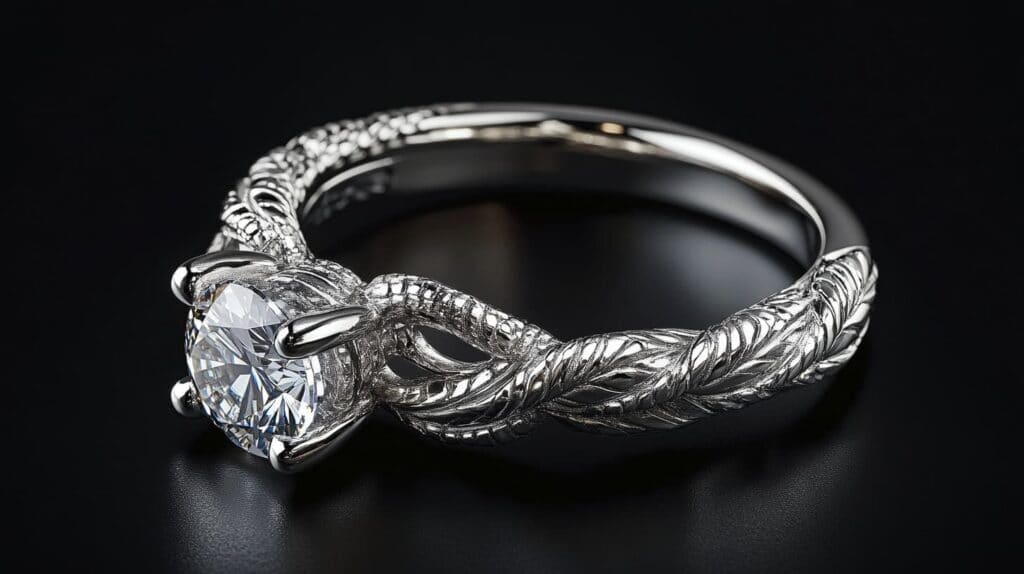 Platinum Diamond Engagement Ring