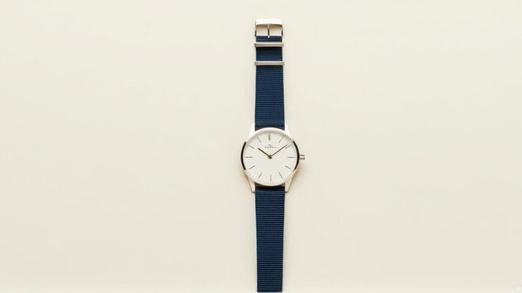 Russian watch showcasing minimalist design philosophy with clean white dial representing affordable Soviet-era watchmaking tradition