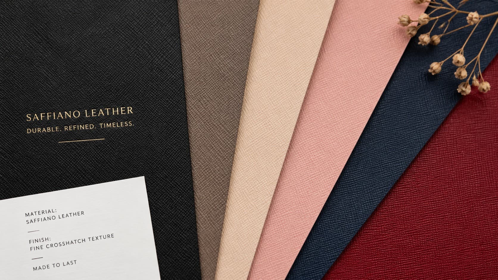 What Is Saffiano Leather? Good for Hiding Scratches