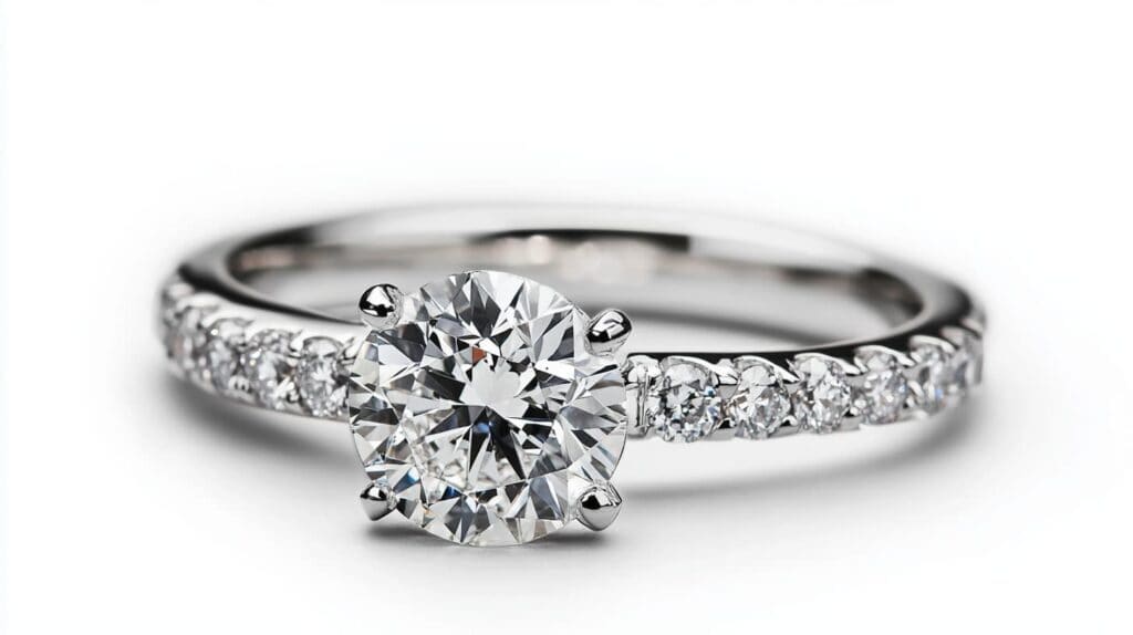 Classic gold wedding band in a minimalist design, symbolizing timeless commitment and simplicity.