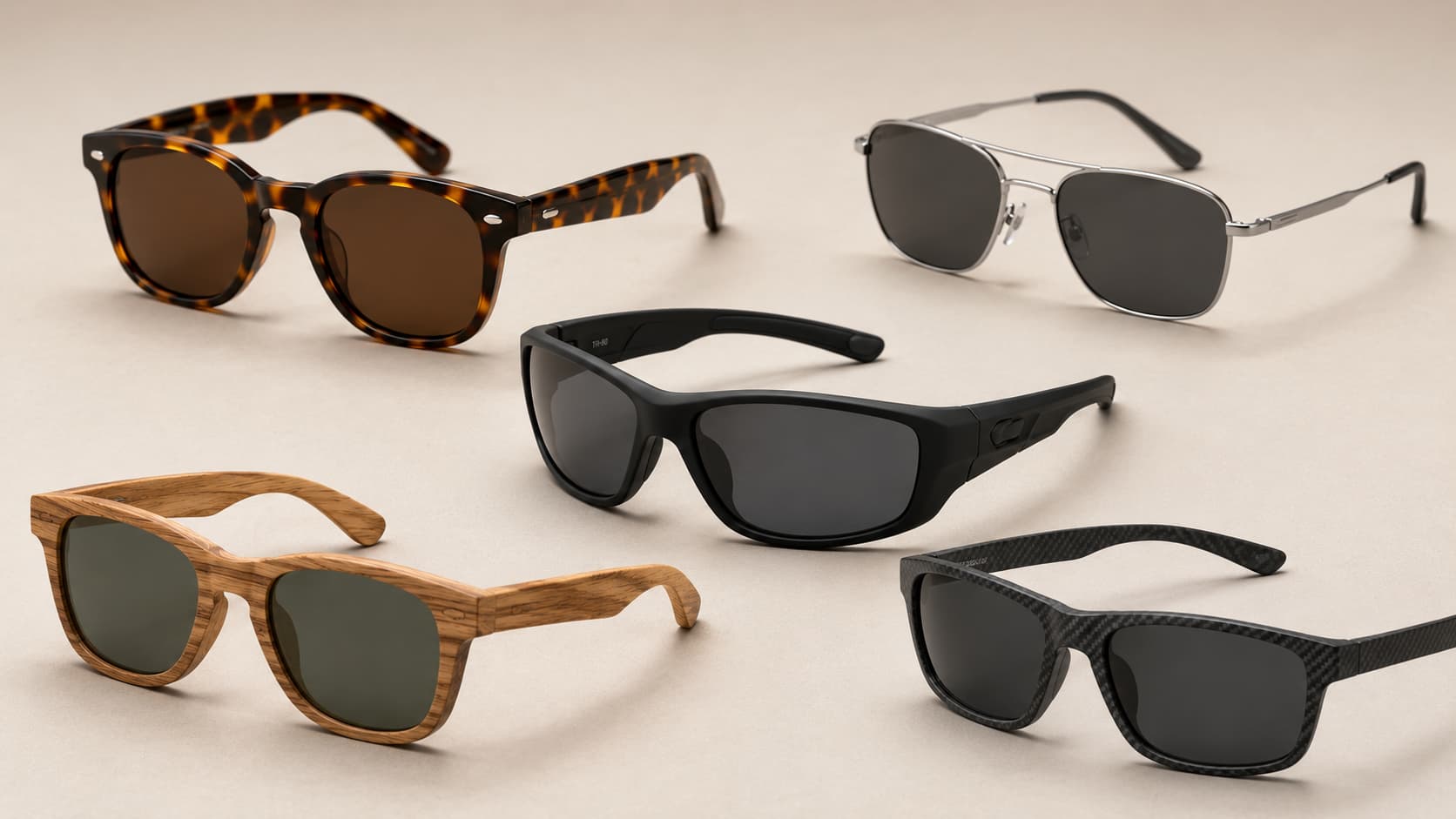 Sunglasses Frame Materials: Acetate, Metal, TR-90, and More