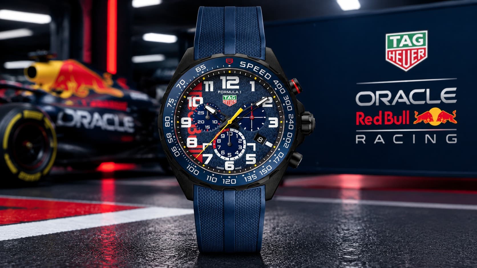 TAG Heuer Formula 1 chronograph made in collaboration with Oracle Red Bull Racing
