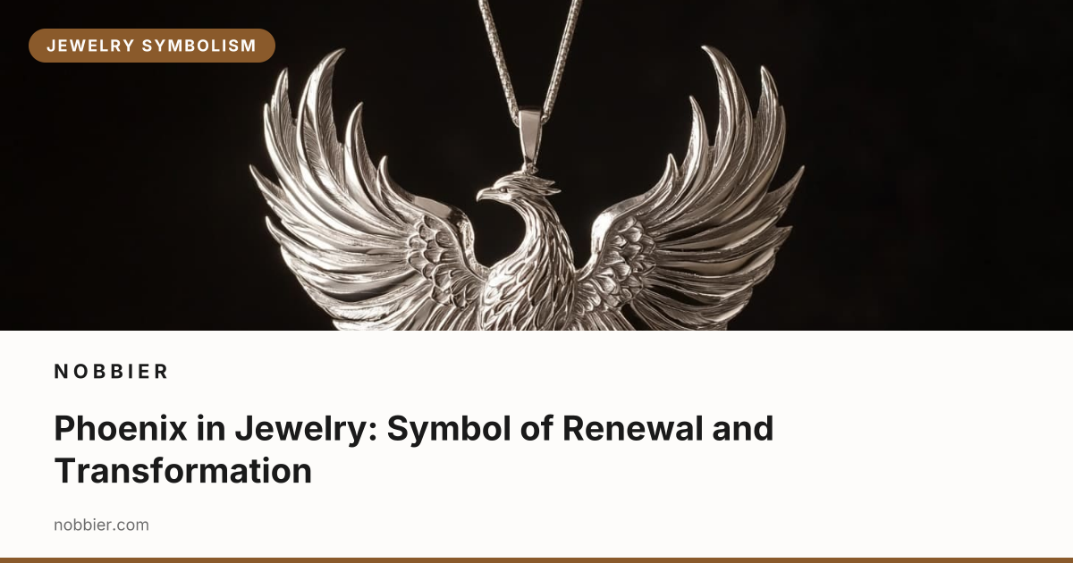 Phoenix in Jewelry: Symbol of Renewal and Transformation | Nobbier