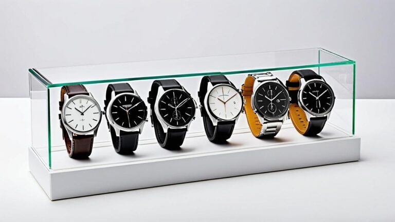 South Korean watches featuring clean minimalist designs with both leather and metal bands typical of Korean watchmaking aesthetics
